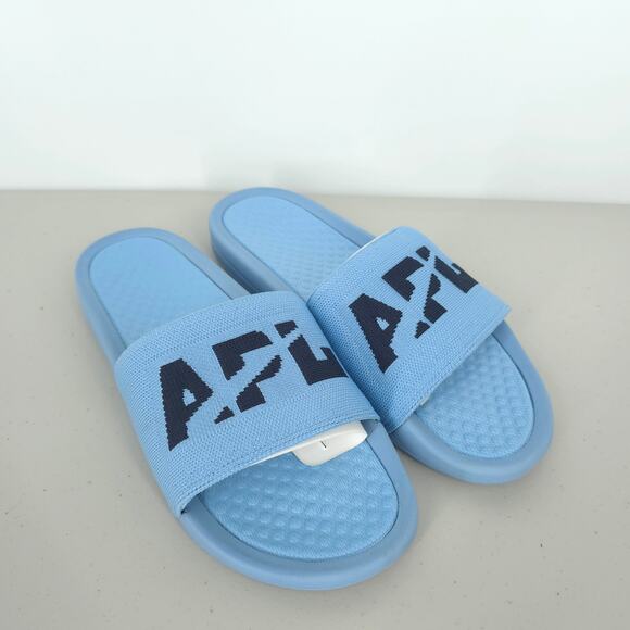 APL Big Logo Techloom Slides in Ice Blue/Midnight Men\'s Size 9 Women\'s Size 10.5 main image 5